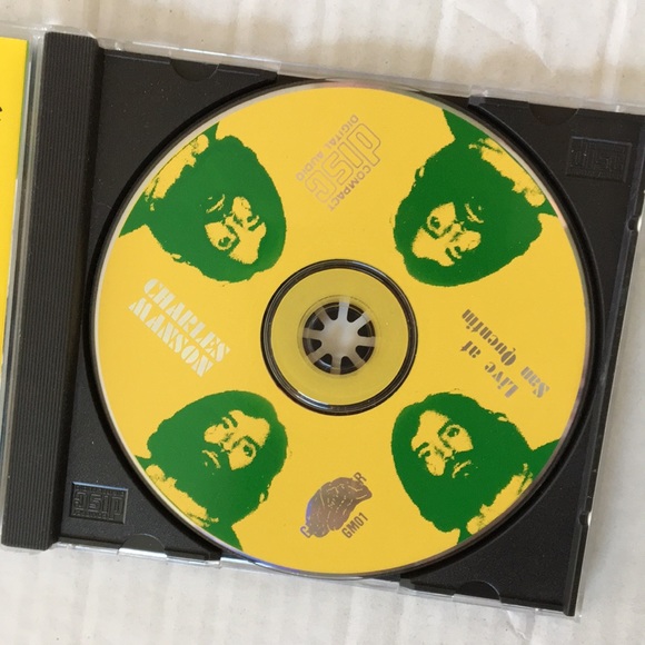 Charles Manson Live at San Quentin CD Rare - Picture 3 of 3